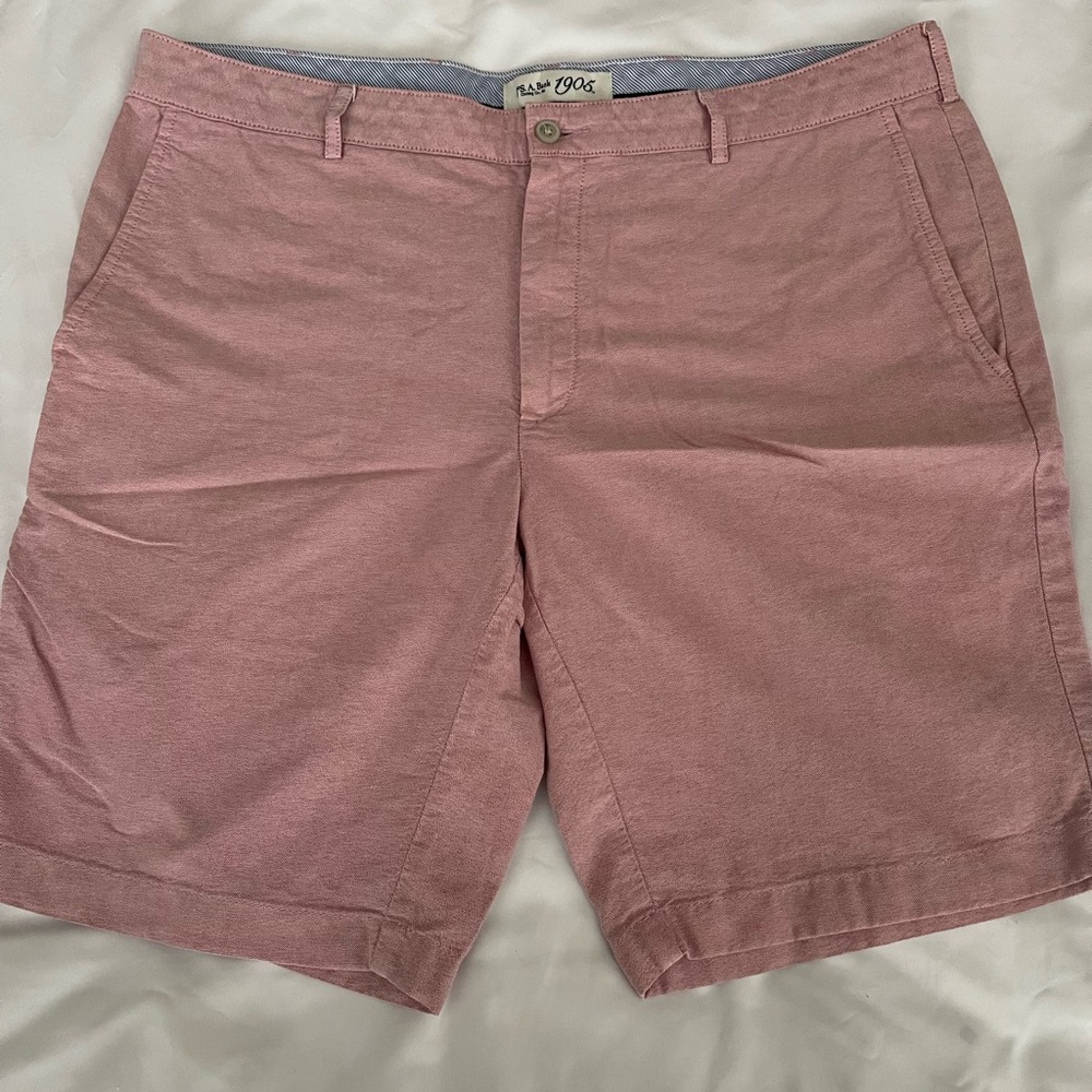 Stylish Shorts by Jos A Bank. Pink